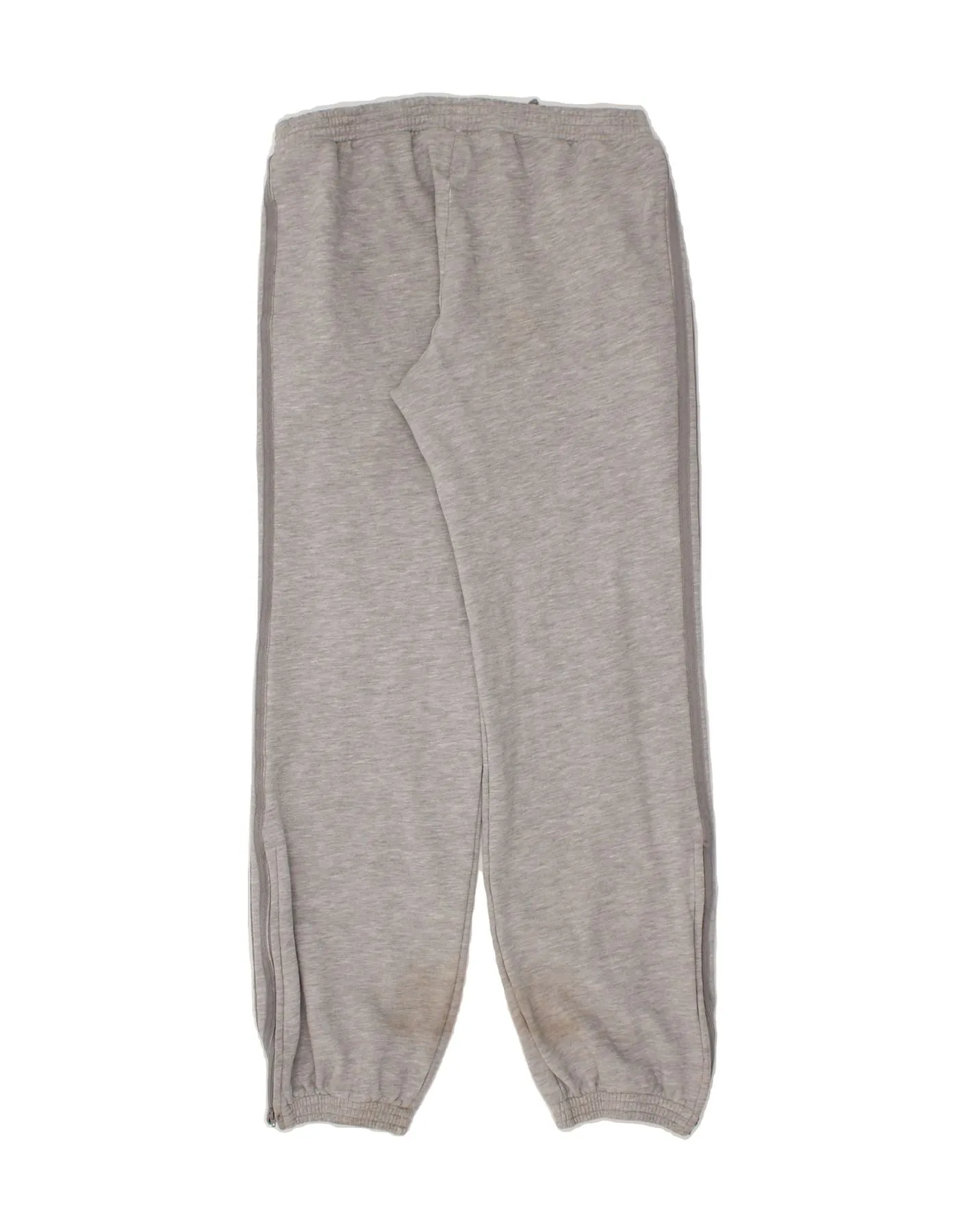 ADIDAS Mens Tracksuit Trousers Joggers Small  Grey Cotton