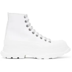 Alexander McQueen White Tread Slick Sneakers