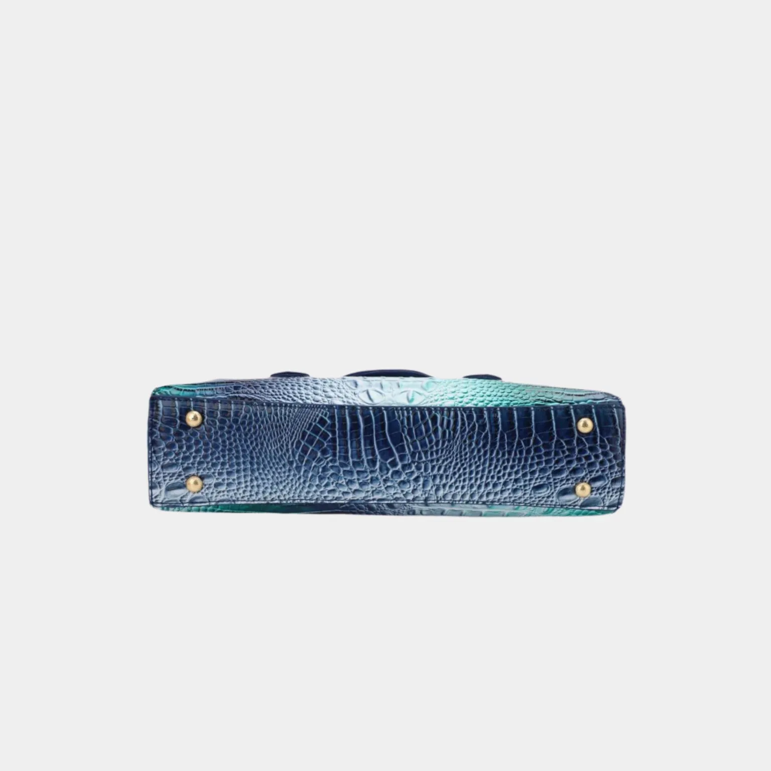 BagParty Crocodile-Print Colorblock Fashion Shoulder Bag