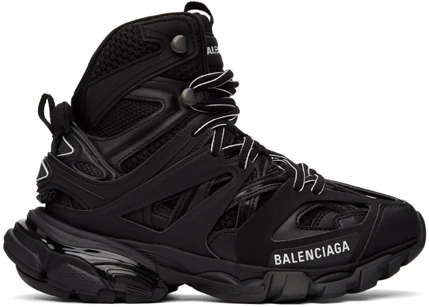 Balenciaga Black Track Hike Sneakers