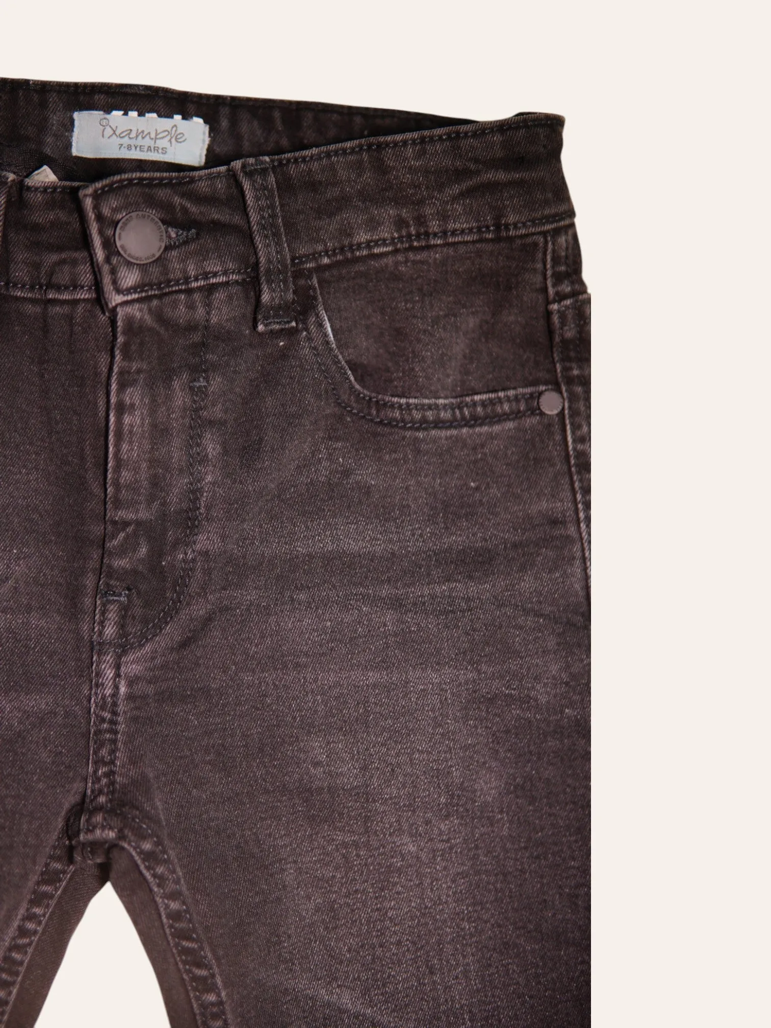 Black Ripped Denim Jeans