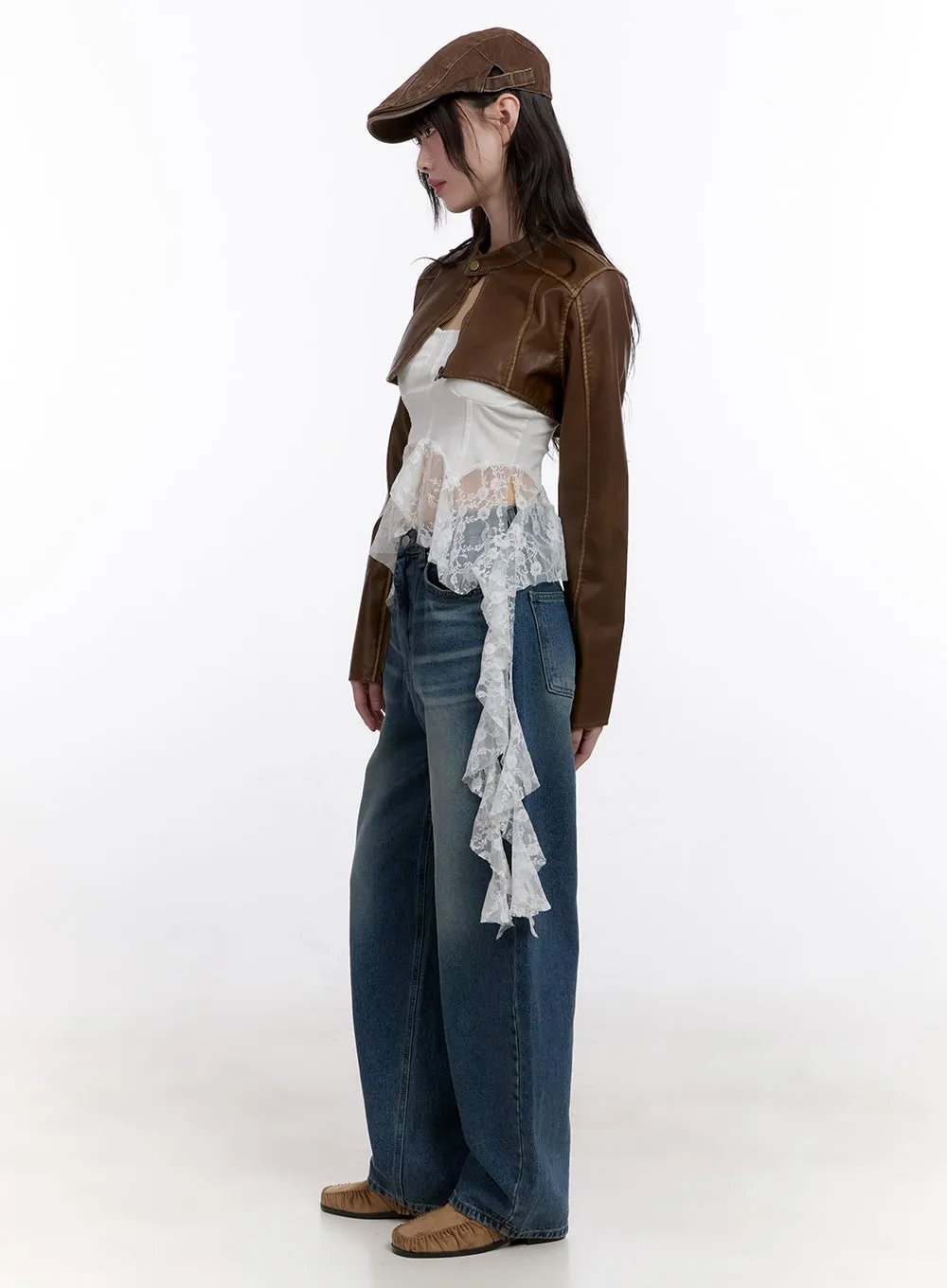 Brittany Wide-Leg Jeans CF511