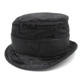 Fendi Nylon Polyester Bucket Hat Black