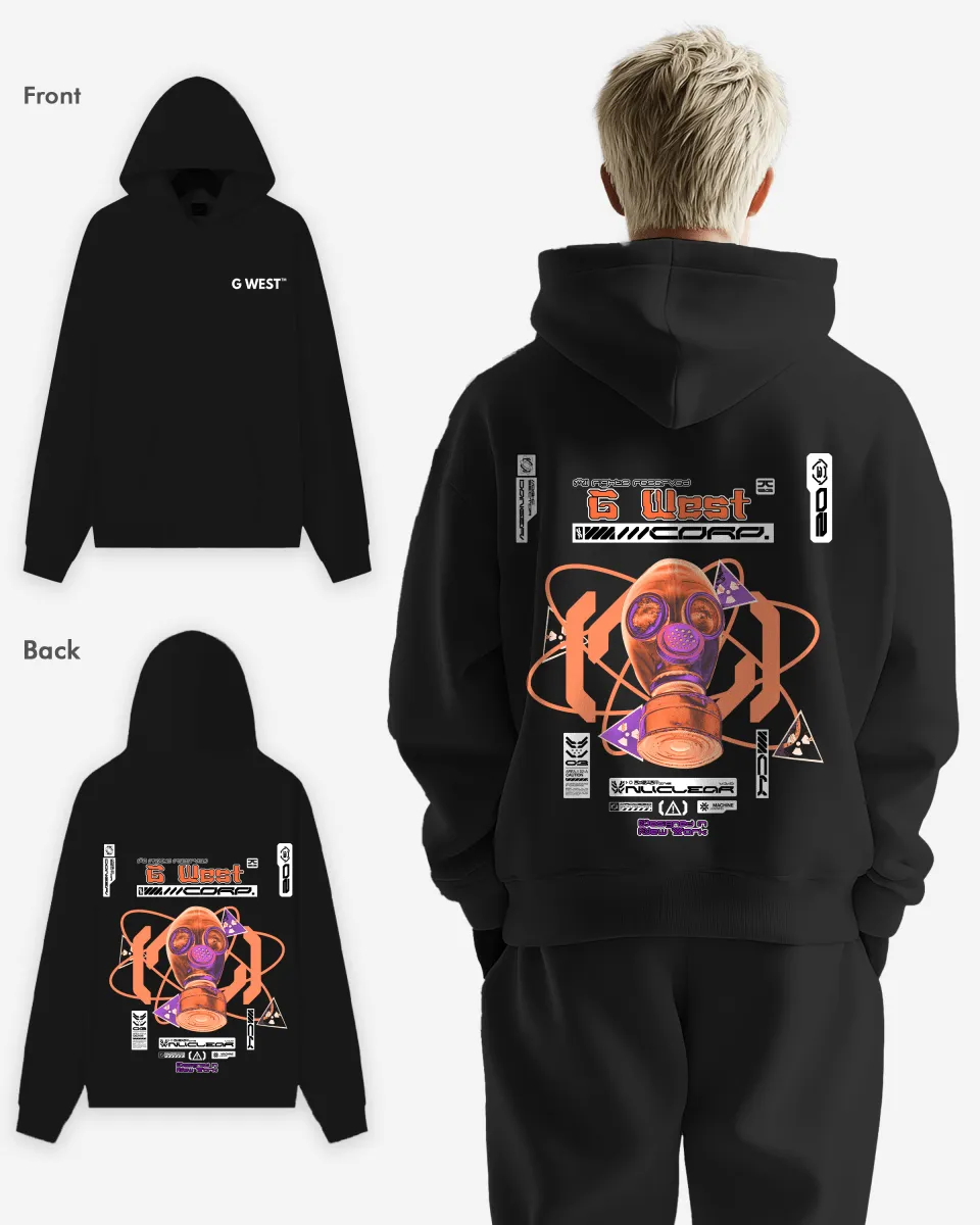 G West Gas Helmet Oversize Hoodie Mens Style