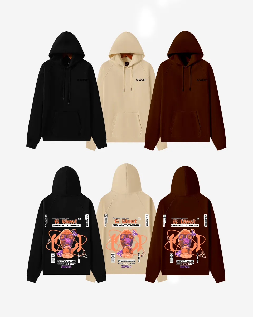 G West Gas Helmet Oversize Hoodie Mens Style