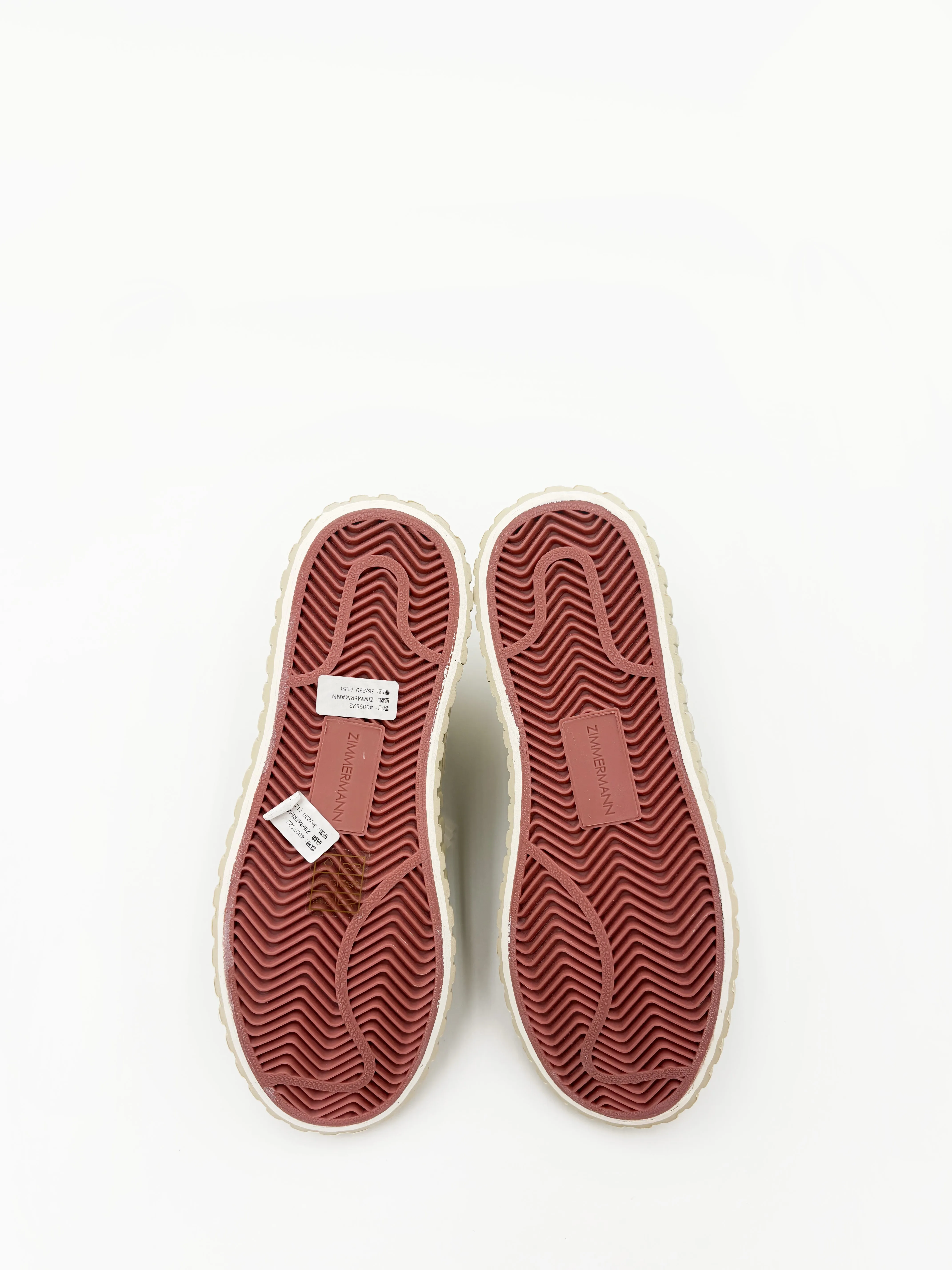 High-Top Ribbon Sneakers
