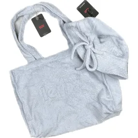 Levis Terry Towelling Tote Bag & Hat Set - NWT