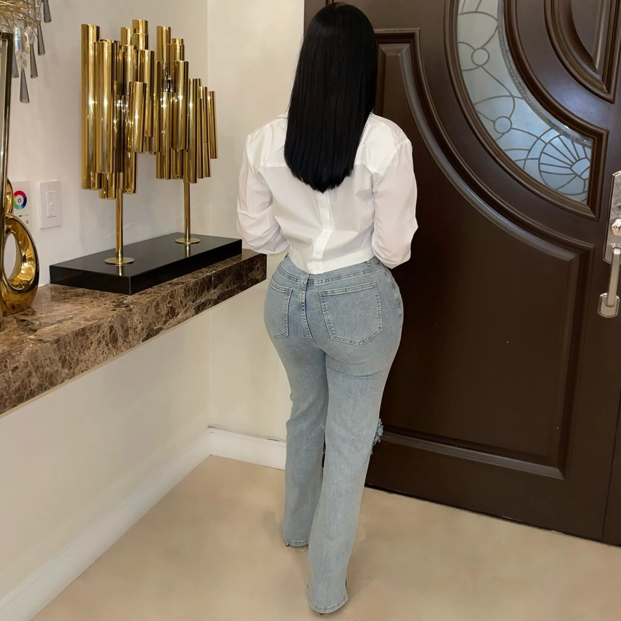 Lumi ripped jeans (Blue)