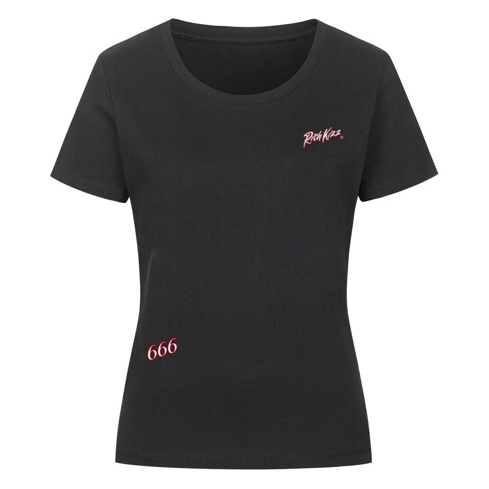 Premium Organic Damen Shirt "666" Richkizz