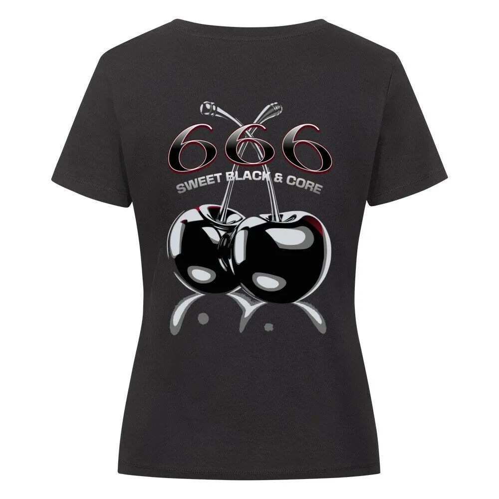 Premium Organic Damen Shirt "666" Richkizz