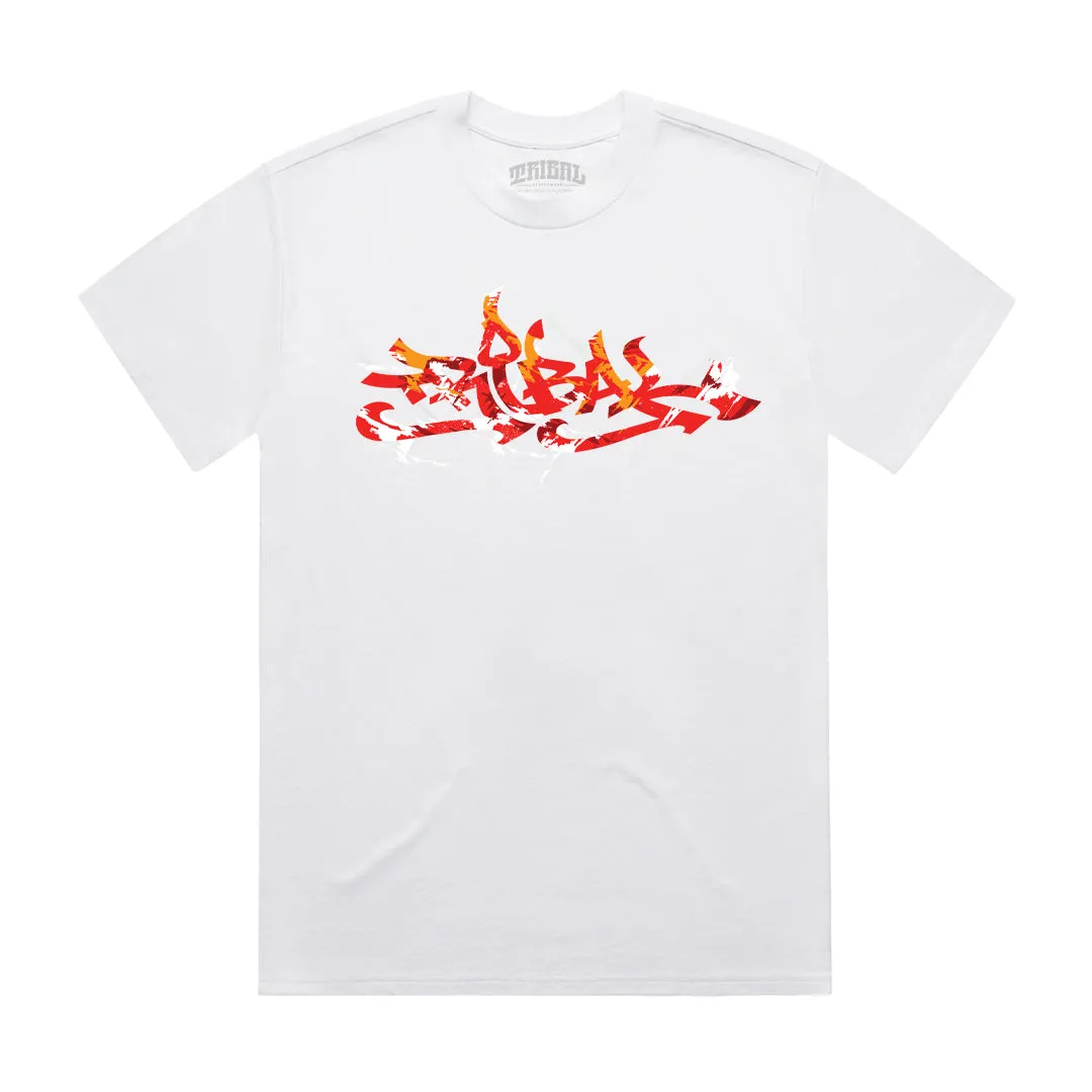 RED CLASSIC SPLATS - Men's T Shirt