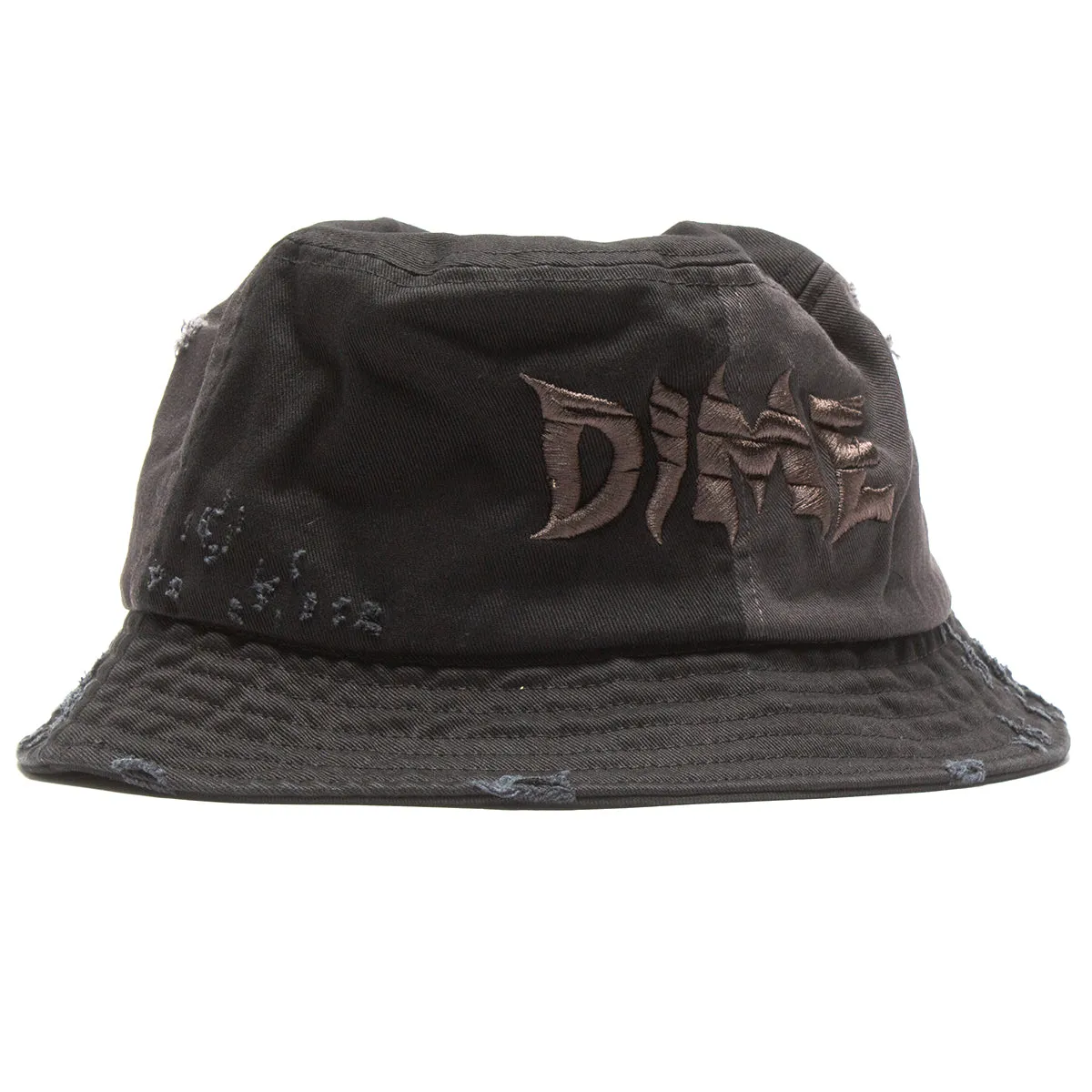 Split Distressed Bucket Hat