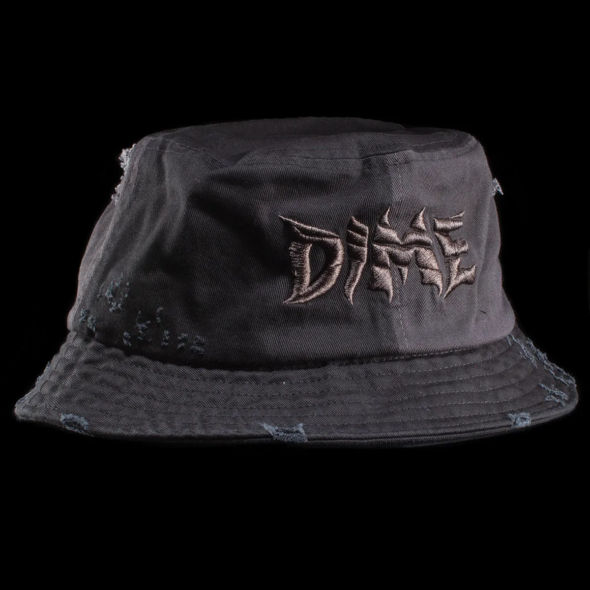 Split Distressed Bucket Hat