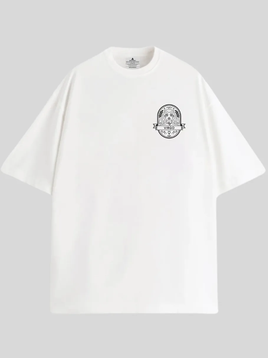 Zodiac Virgo / Unisex Oversized T-shirt